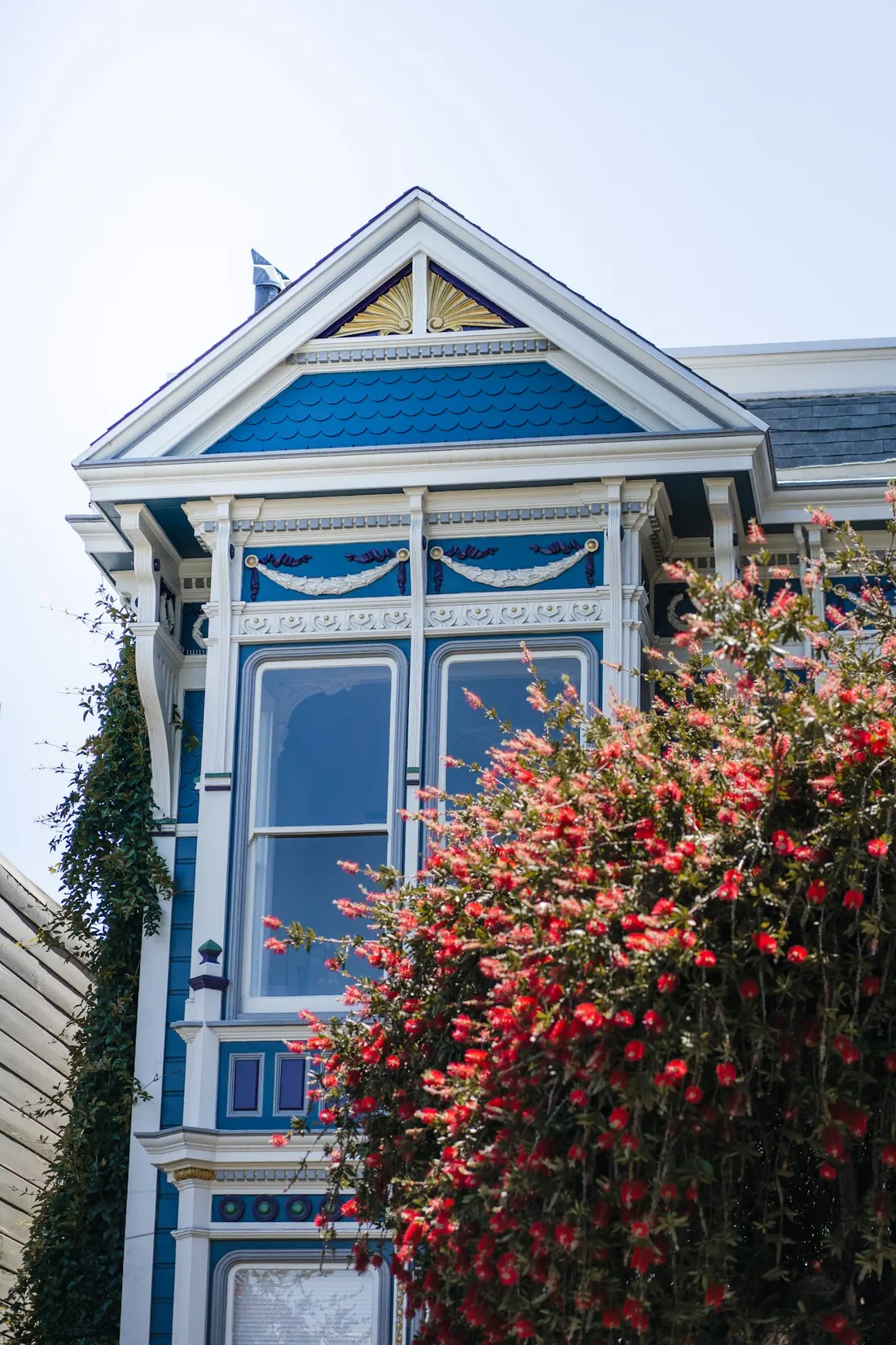 Illustrative photo of a multicolor Victorian home